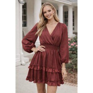 Altered State Long Sleeve Mini Dress Size XS New With Tags